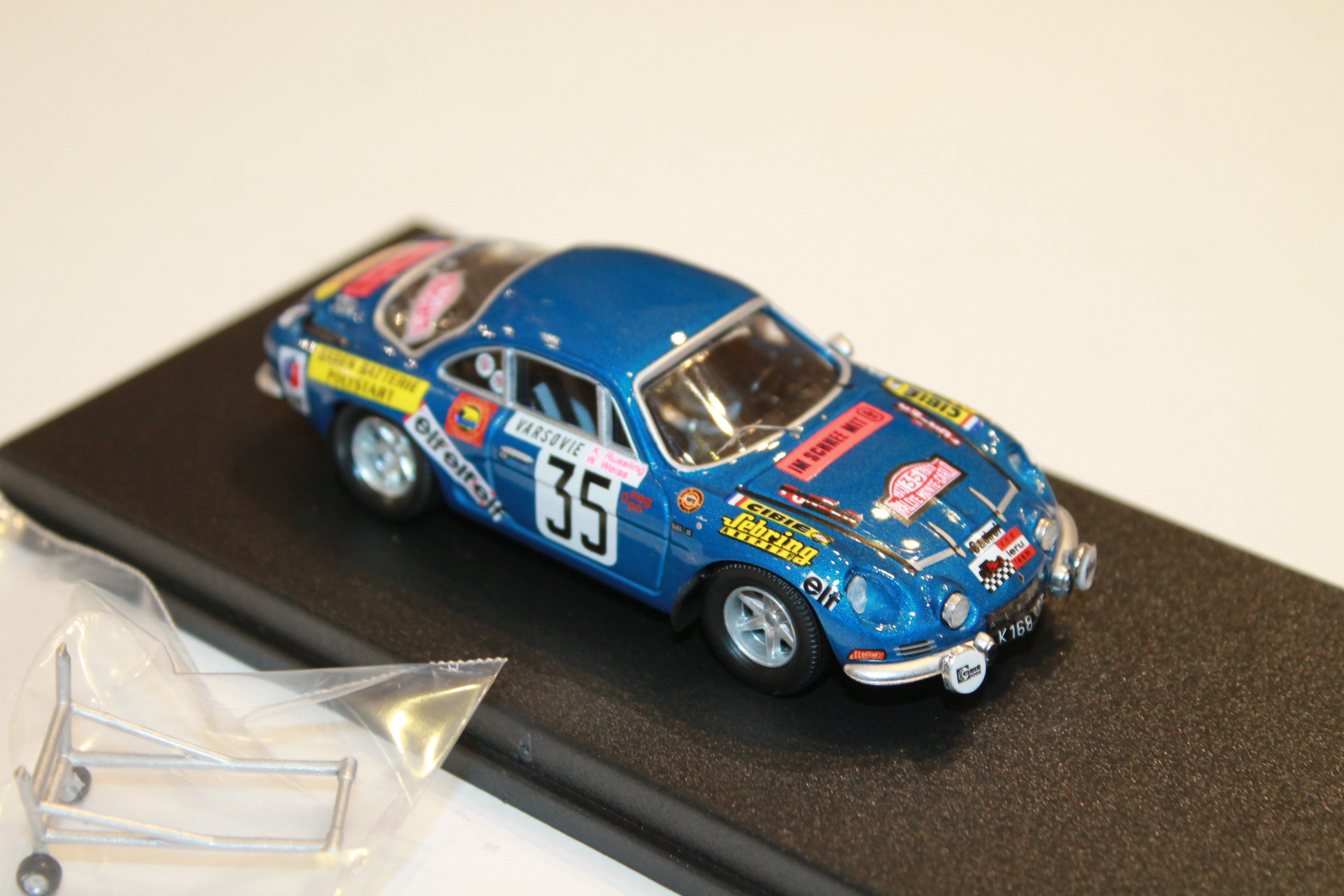 Trofeu 1/43 Trofeu COF03 Alpine Renault A110 1600S Rallye Montecarlo '73 Jullien Ltd 