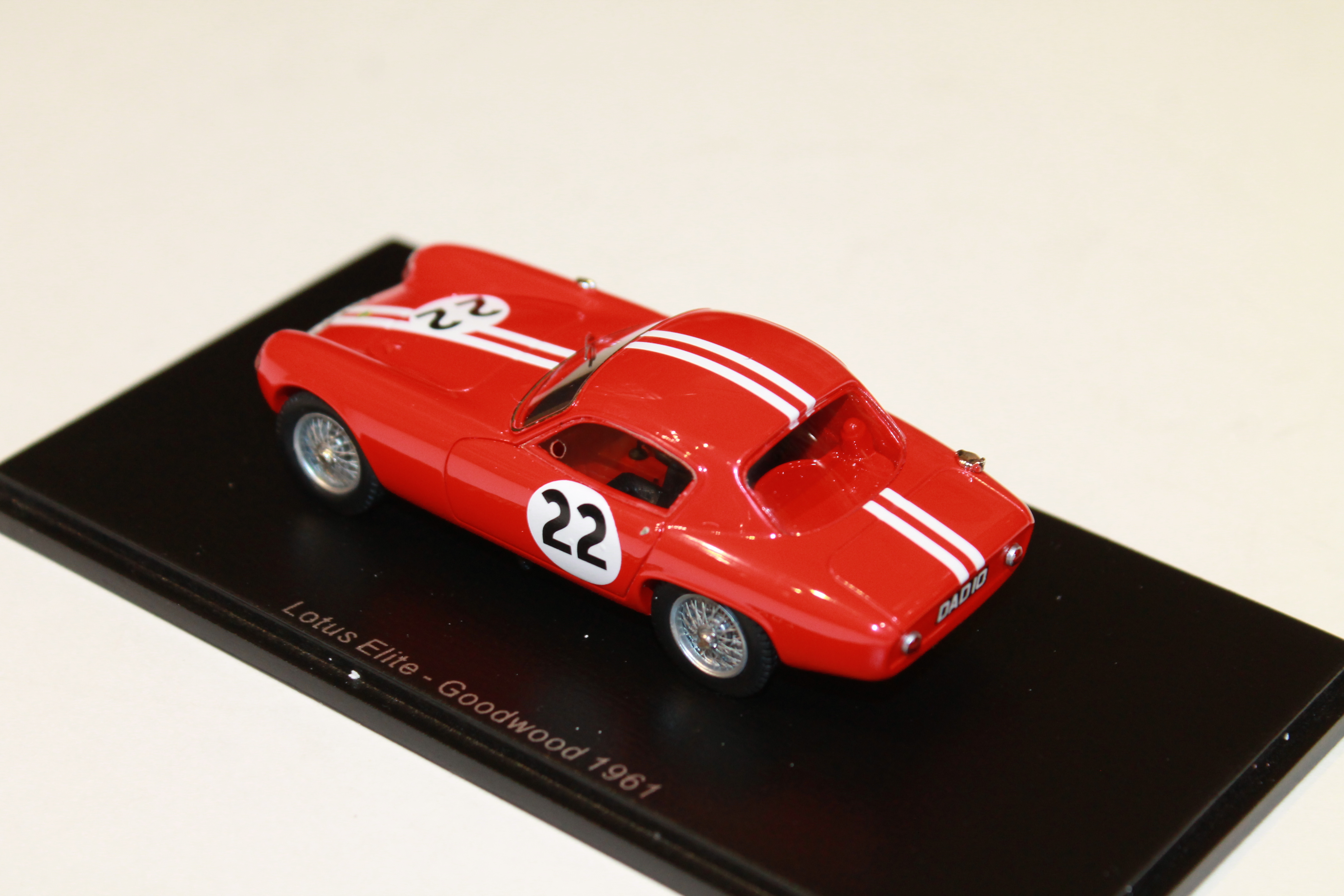 LOTUS ELITE N°22 GOODWOOD 1961 SPARK 1/43°