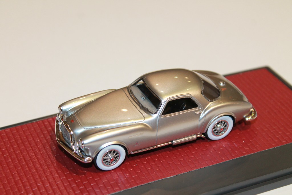 DE SOTO ADVENTURER GHIA SILVER 1953 MATRIX 1/43°