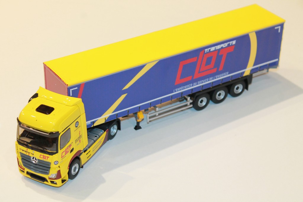 MERCEDES ACTROS 2020 TRANSPORTS CLOT ELIGOR 1/43°