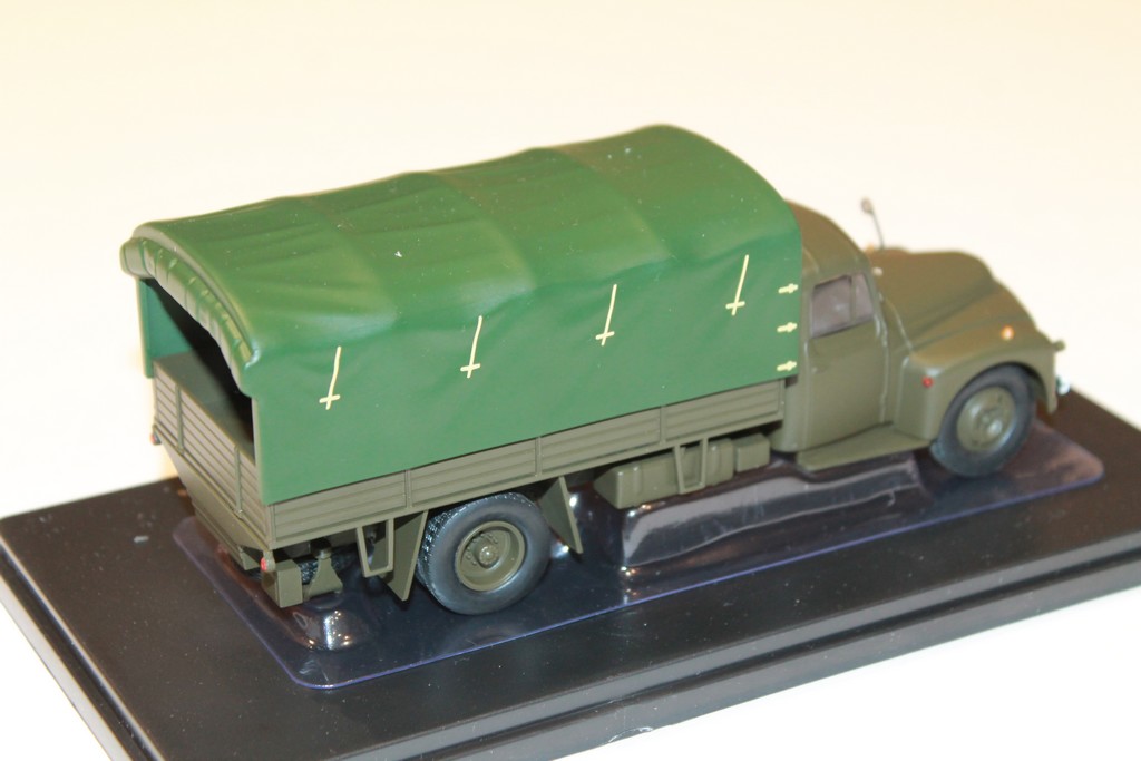 CITROEN U55 MILITAIRE PLATEAU BACHE 1956 ODEON 1/43°