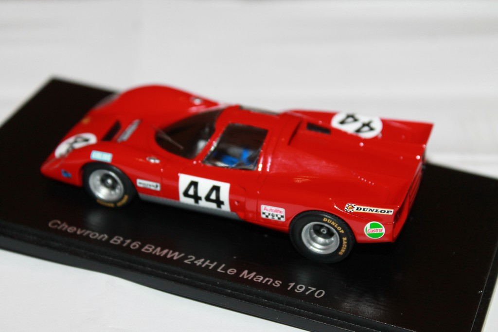 CHEVRON B16 BMW N°44 LM1970 SPARK 1/43°