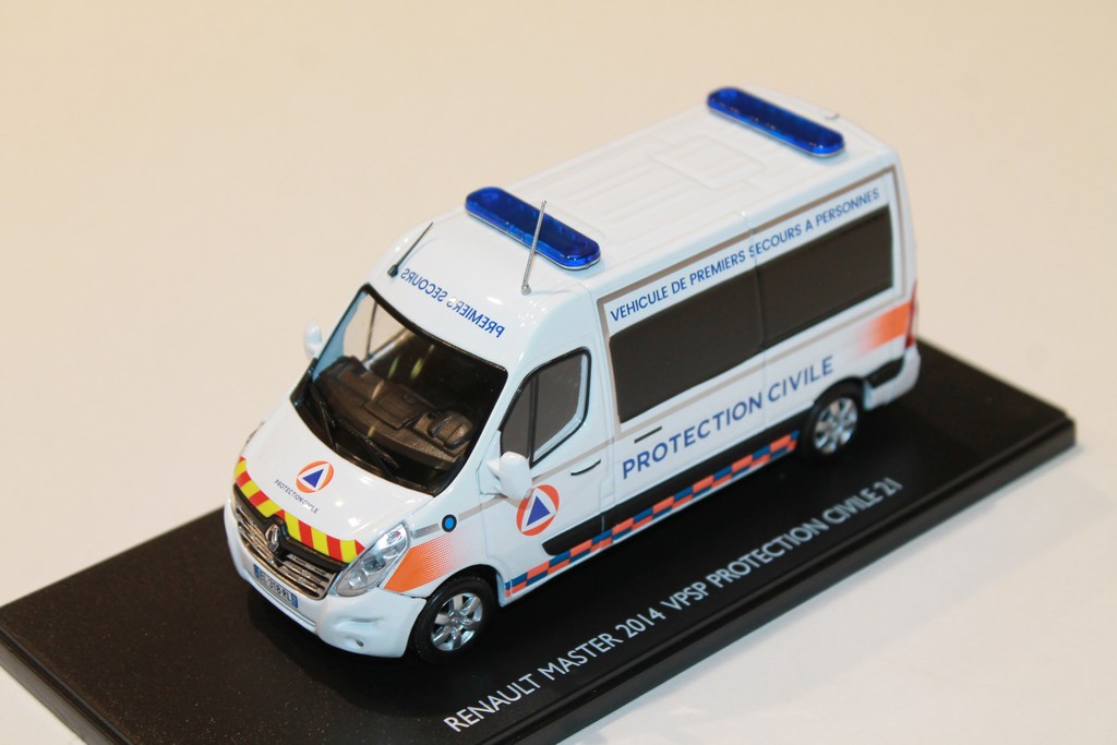 RENAULT MASTER 2014 VPSP PROTECTION CIVILE 21 ELIGOR 1/43°