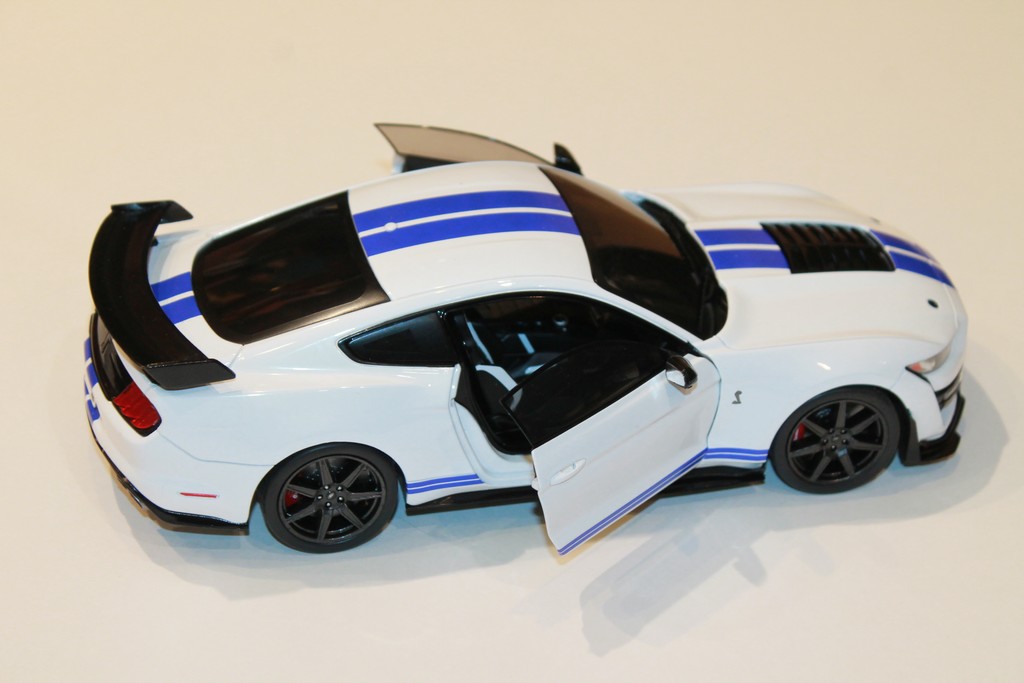 FORD MUSTANG GT500 SHELBY 2020 BLANC SOLIDO 1/18°