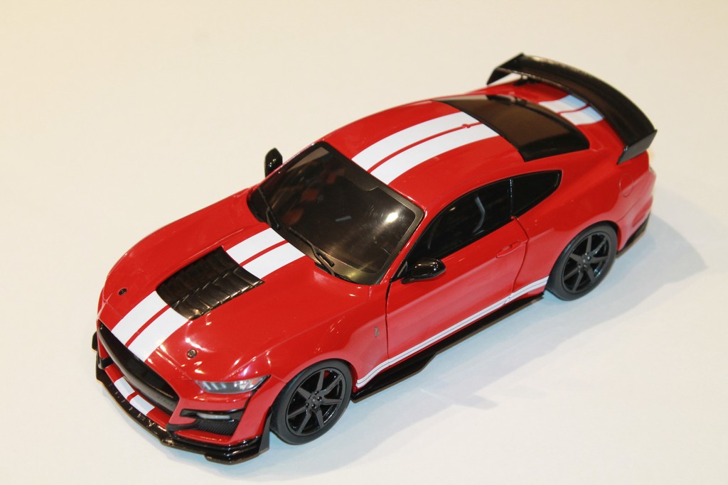 FORD MUSTANG GT500 SHELBY 2020 ROUGE SOLIDO 1/18°