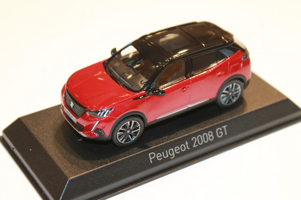 PEUGEOT 2008 GT 2020 ROUGE METAL NOREV 1/43°