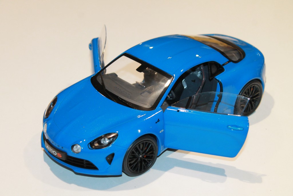 RENAULT ALPINE A110 S BLEU 2019 SOLIDO 1/18