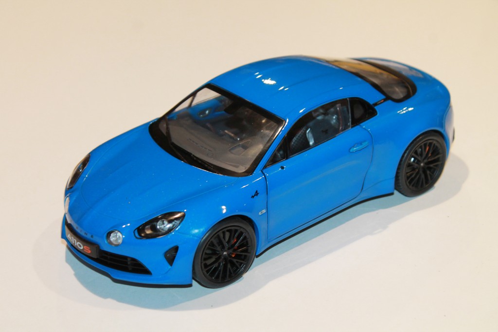 RENAULT ALPINE A110 S BLEU 2019 SOLIDO 1/18