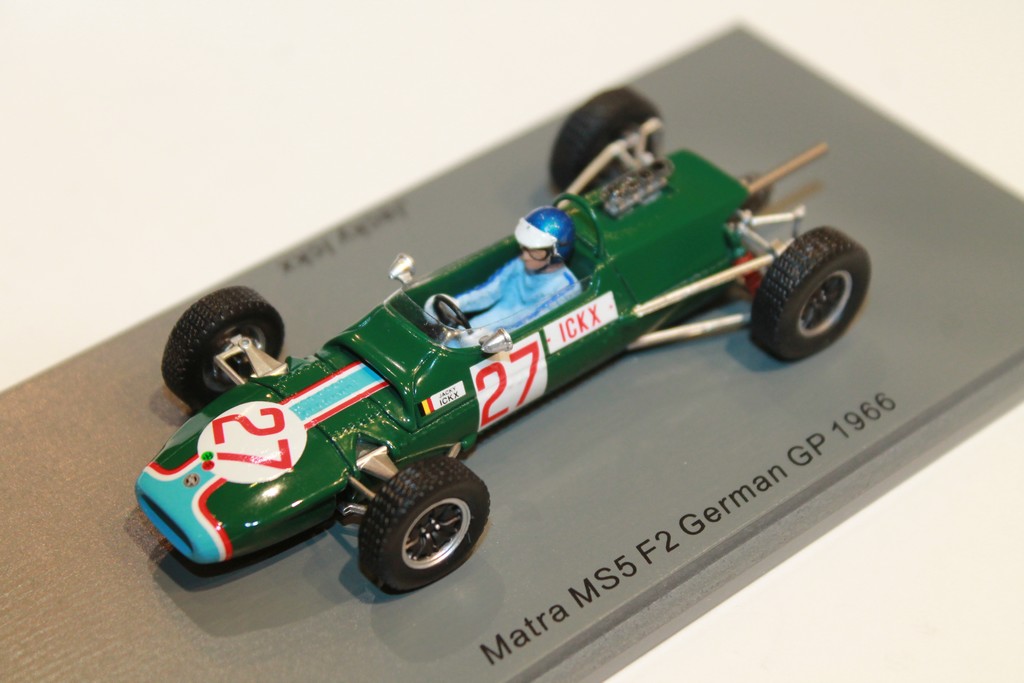 MATRA MS5 F2 GP ALLEMAGNE 1968 SPARK 1/43°