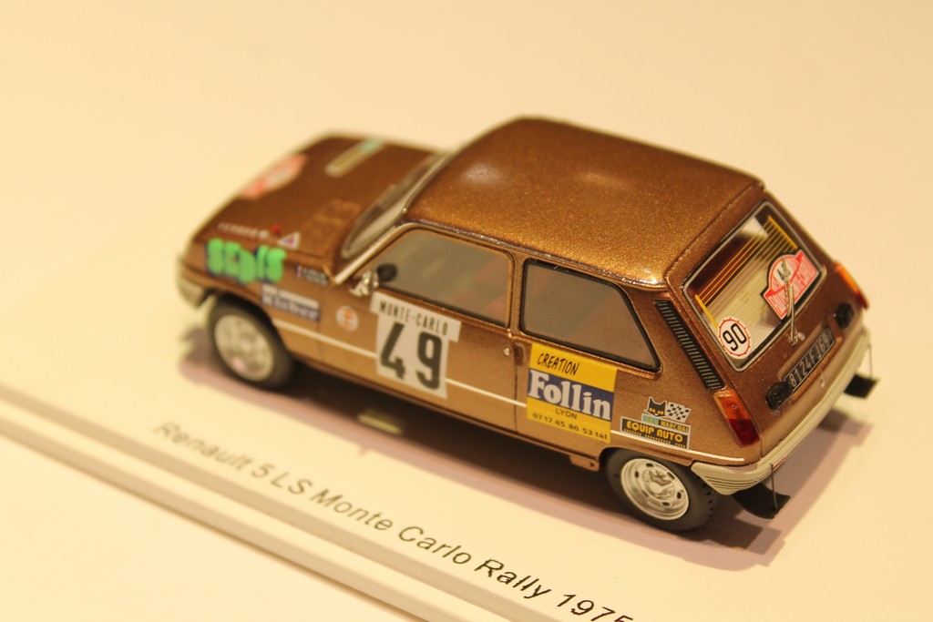 RENAULT 5 LS MONTE CARLO RALLY 1975 SPARK 1/43°