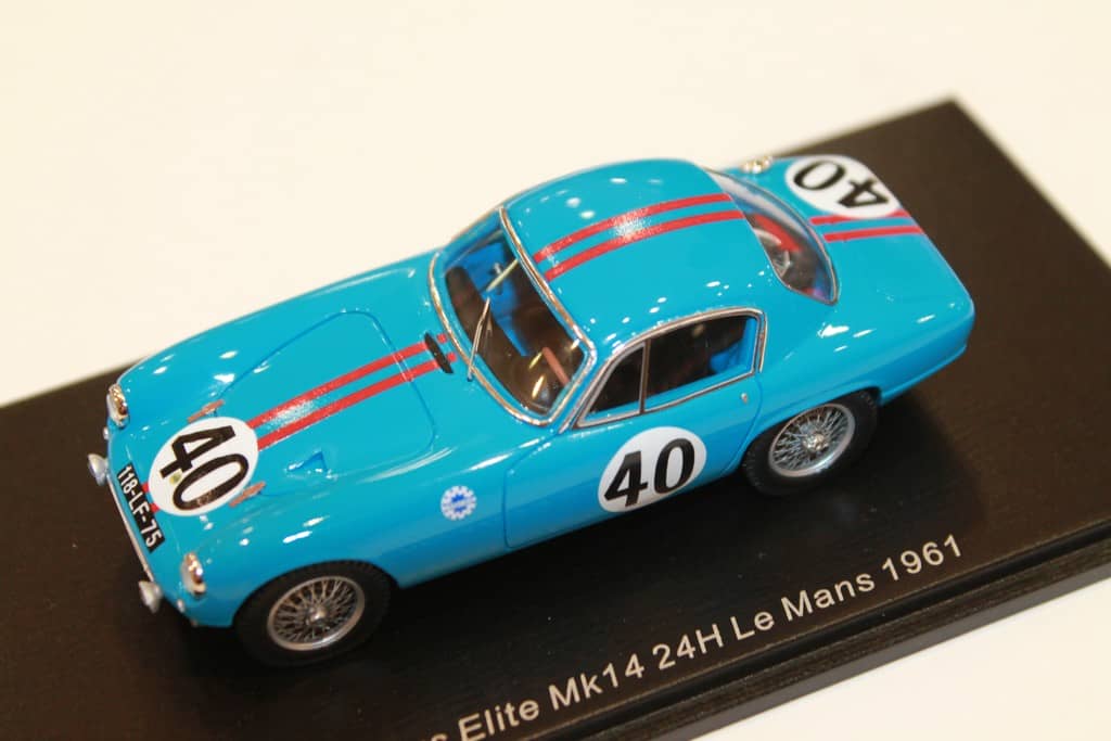 LOTUS ELITE LE MANS 1961 N°40 SPARK 1/43°