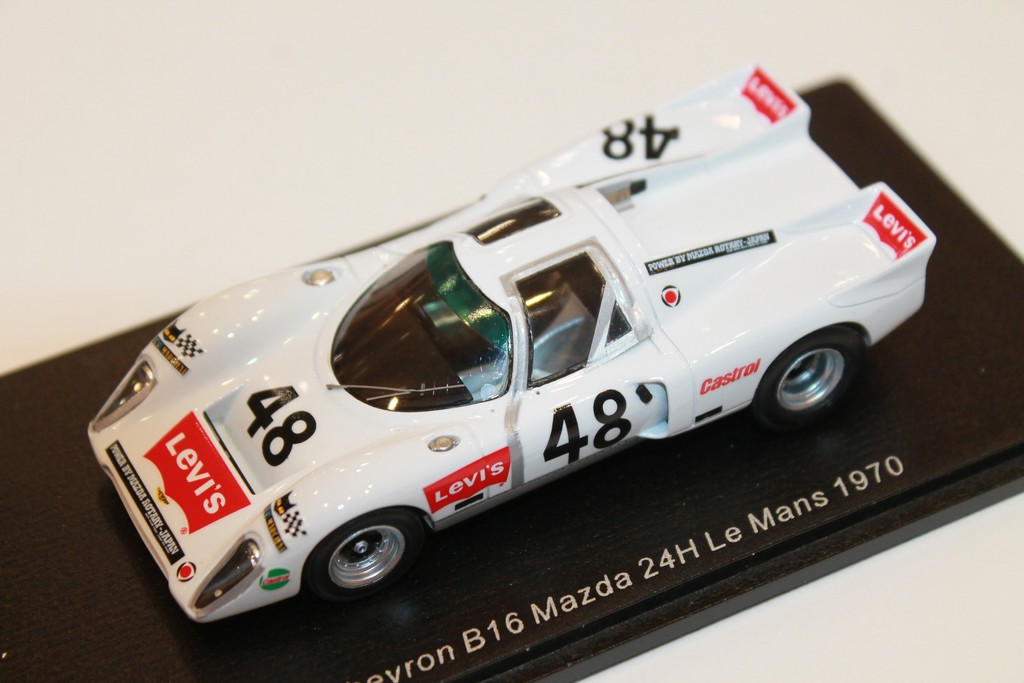 CHEVRON B16 MAZDA LE MANS 70 N°48 SPARK 1/43°