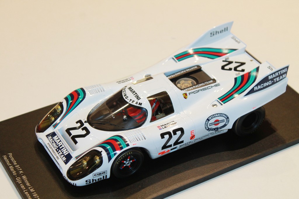 PORSCHE 917K N°22 WIN LM 1971 SPARK 1/18°