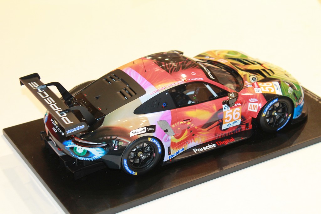 PORSCHE 911 RSR N°56 WIN GT AM LM 2019 SPARK 1/12°