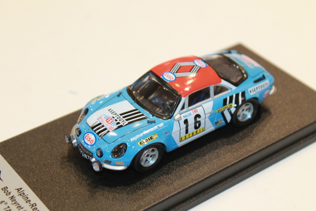 RENAULT ALPINE A110 N°16 TAP 1974 TROFEU 1/43°