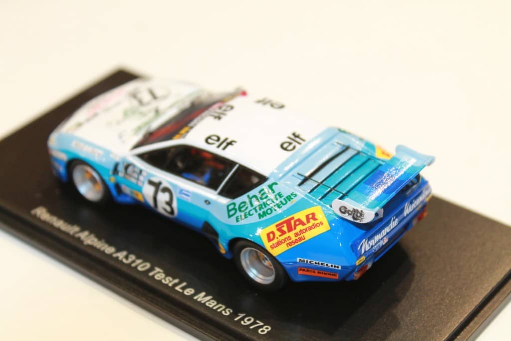 1/43 スパーク ルノー Alpine A310 Test Le Mans 1978 #73 D.Morin