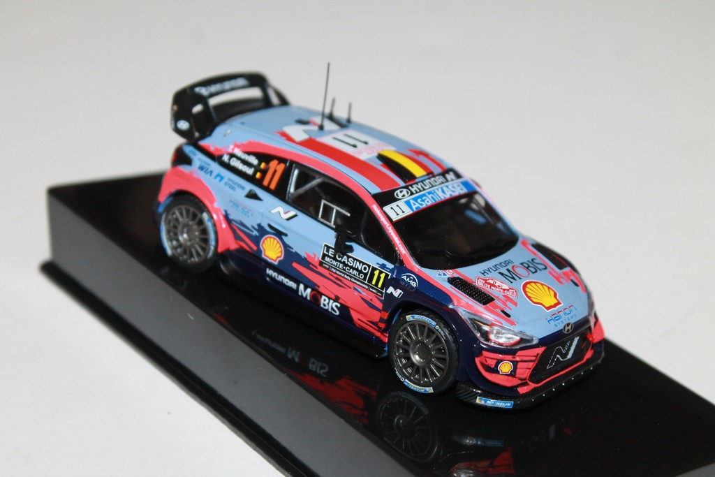 HYUNDAI I20 COUPE N°11 WRC WIN RALLYE MC 2020 IXO 1/43°