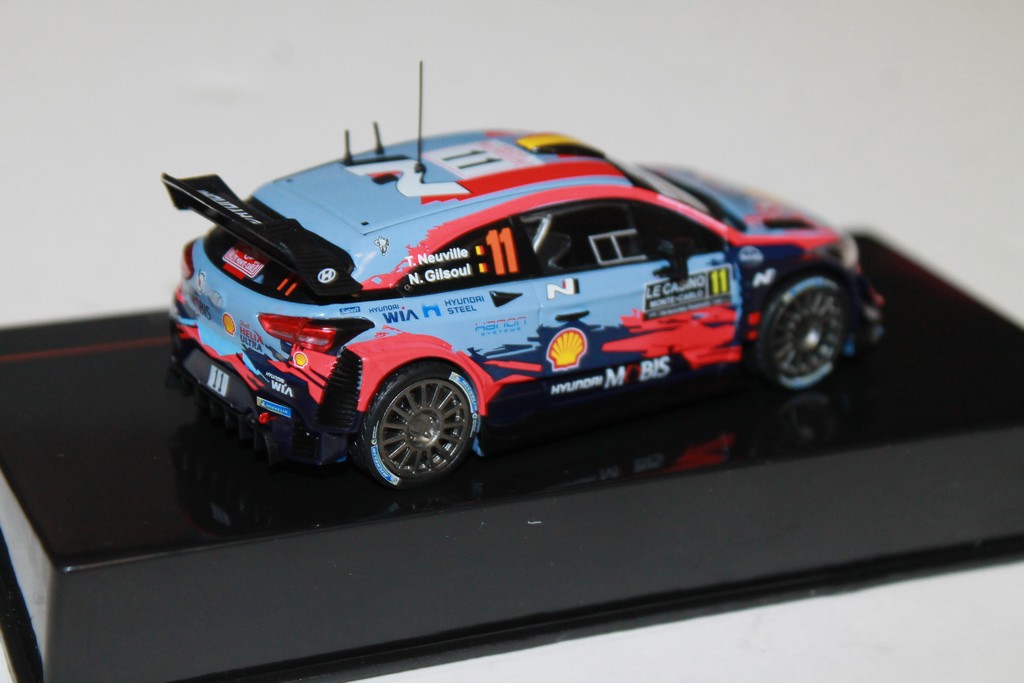 HYUNDAI I20 COUPE N°11 WRC WIN RALLYE MC 2020 IXO 1/43°