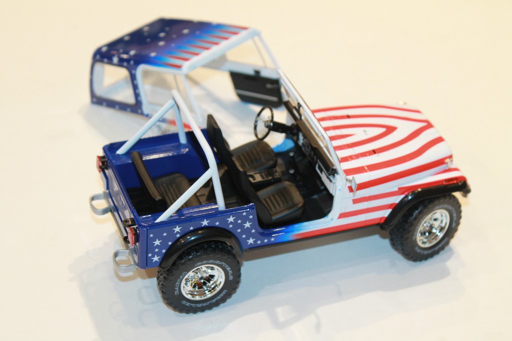 JEEP CJ-7 1982 GREENLIGHT 1/18°