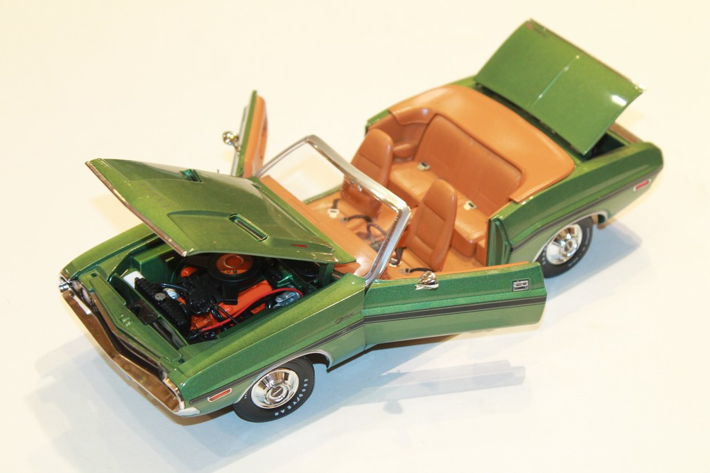 DODGE CHALLENGER VERT 1970 GREENLIGHT 1/18°