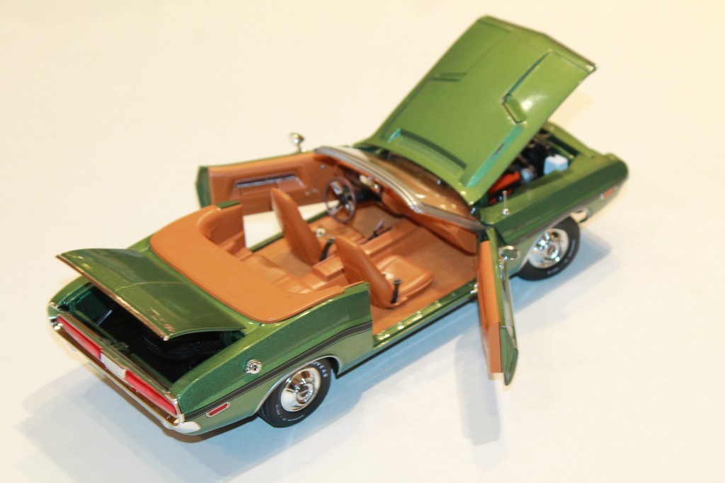 DODGE CHALLENGER VERT 1970 GREENLIGHT 1/18°