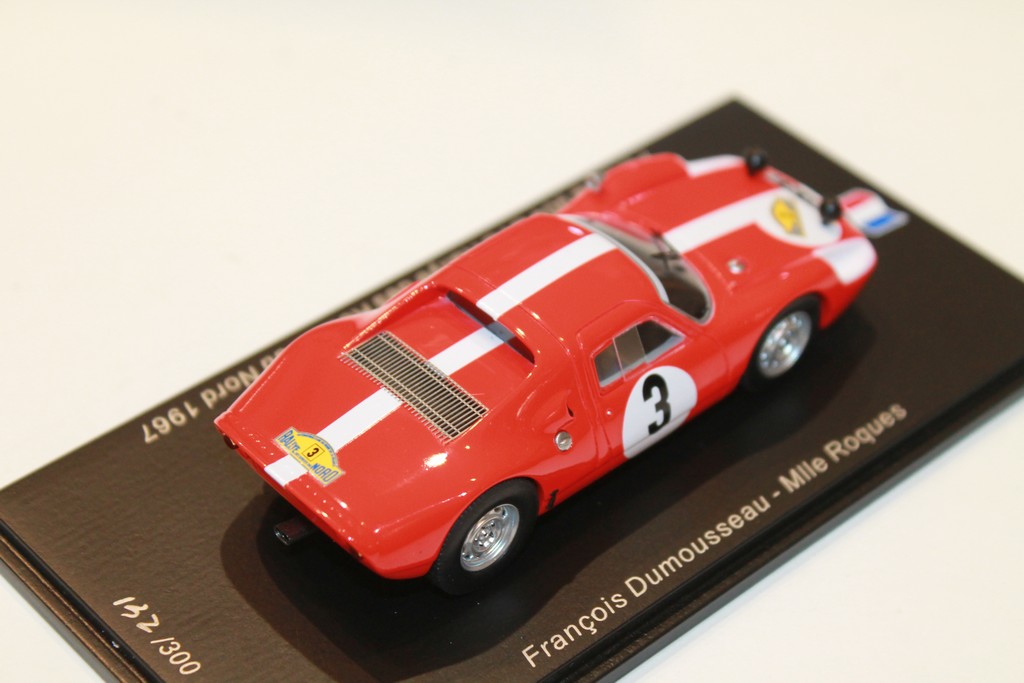 PORSCHE 904 GTS N°3 "ROUTES DU NORD" 1976 SPARK 1/43°