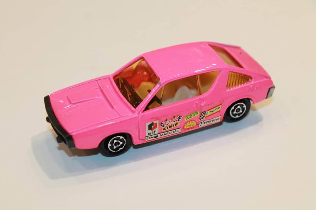 MAJORETTE R17 SANS ECHAPPEMENT Renault 17 ts rare 1er chassis EUR 29,50
