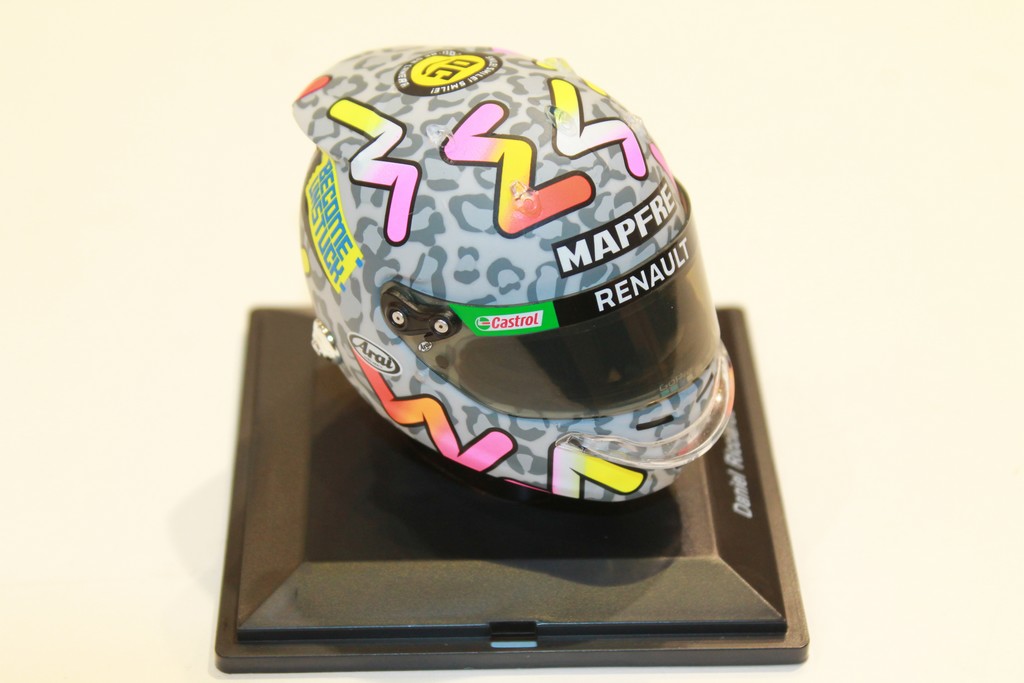 CASQUE DE DANIEL RICCIARDO 2020 SPARK 1/43°