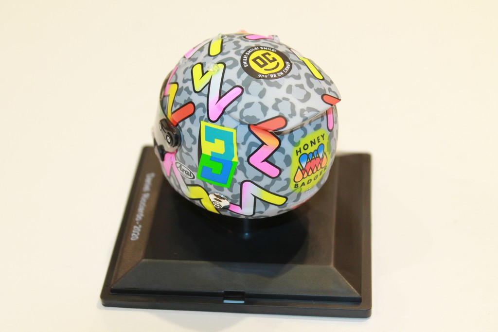 CASQUE DE DANIEL RICCIARDO 2020 SPARK 1/43°