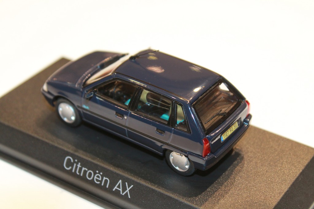 CITROEN AX SPOT 1995 BLEU NOREV 1/43°