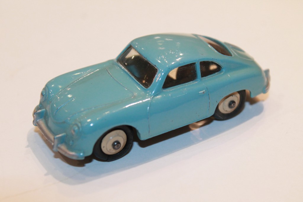 PORSCHE 356 A BLEU DINKY TOYS 1/43°