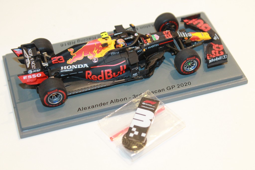 ASTON MARTIN RED BULL RACING RB16 N°23 GP TUSCAN 2020 ALBON SPARK 1/43°