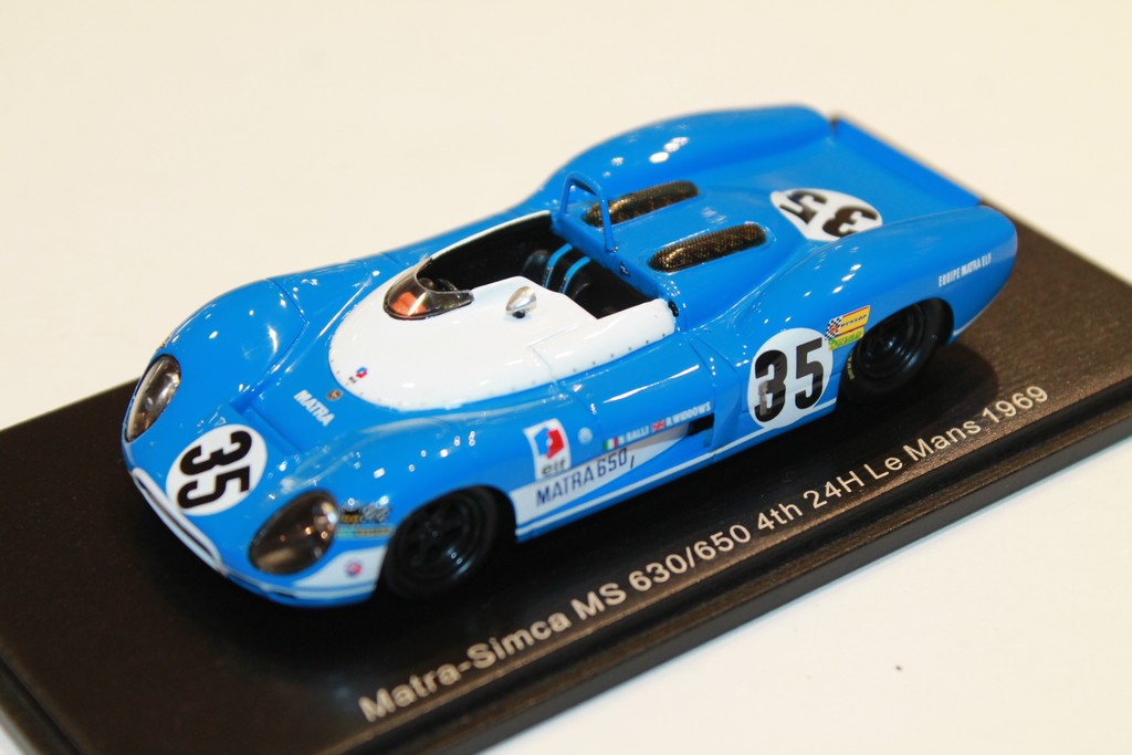 MATRA SIMCA MS 630/650 N°35 24H LM 1969 SPARK 1/43°