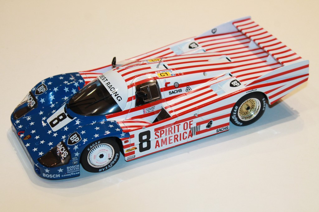 PORSCHE 956LH N°8 24H LE MANS 1968 SOLIDO 1/18°