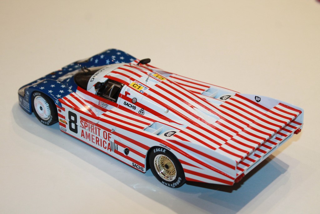 PORSCHE 956LH N°8 24H LE MANS 1968 SOLIDO 1/18°