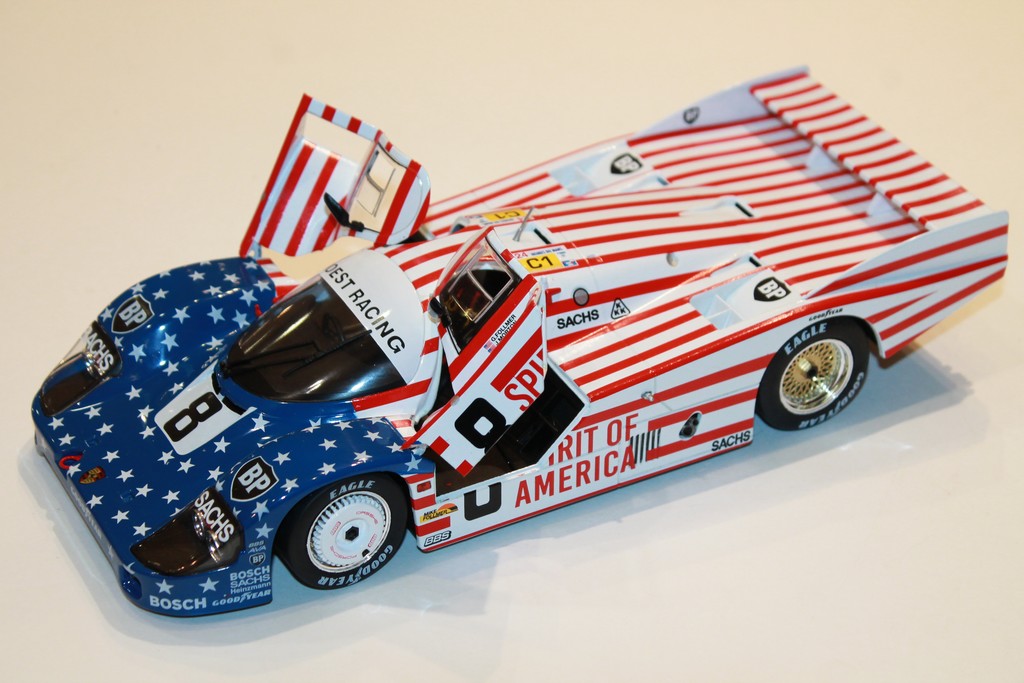 PORSCHE 956LH N°8 24H LE MANS 1968 SOLIDO 1/18°