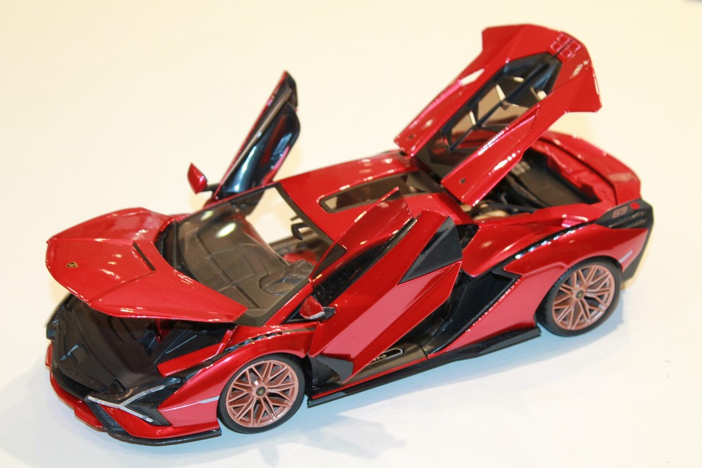 LAMBORGHINI SIAN FKP 37 BURAGO ROUGE 1/18°