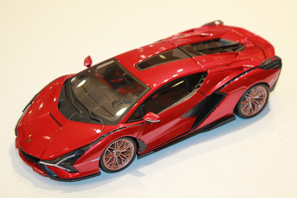 LAMBORGHINI SIAN FKP 37 BURAGO ROUGE 1/18°