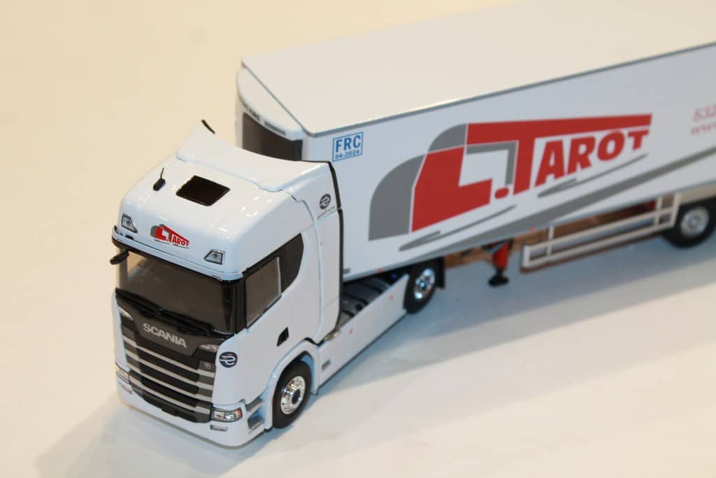 Camion Scania 500 S Frigo Chereau - Eligor 1/43, Transports Nigay 170 Ans