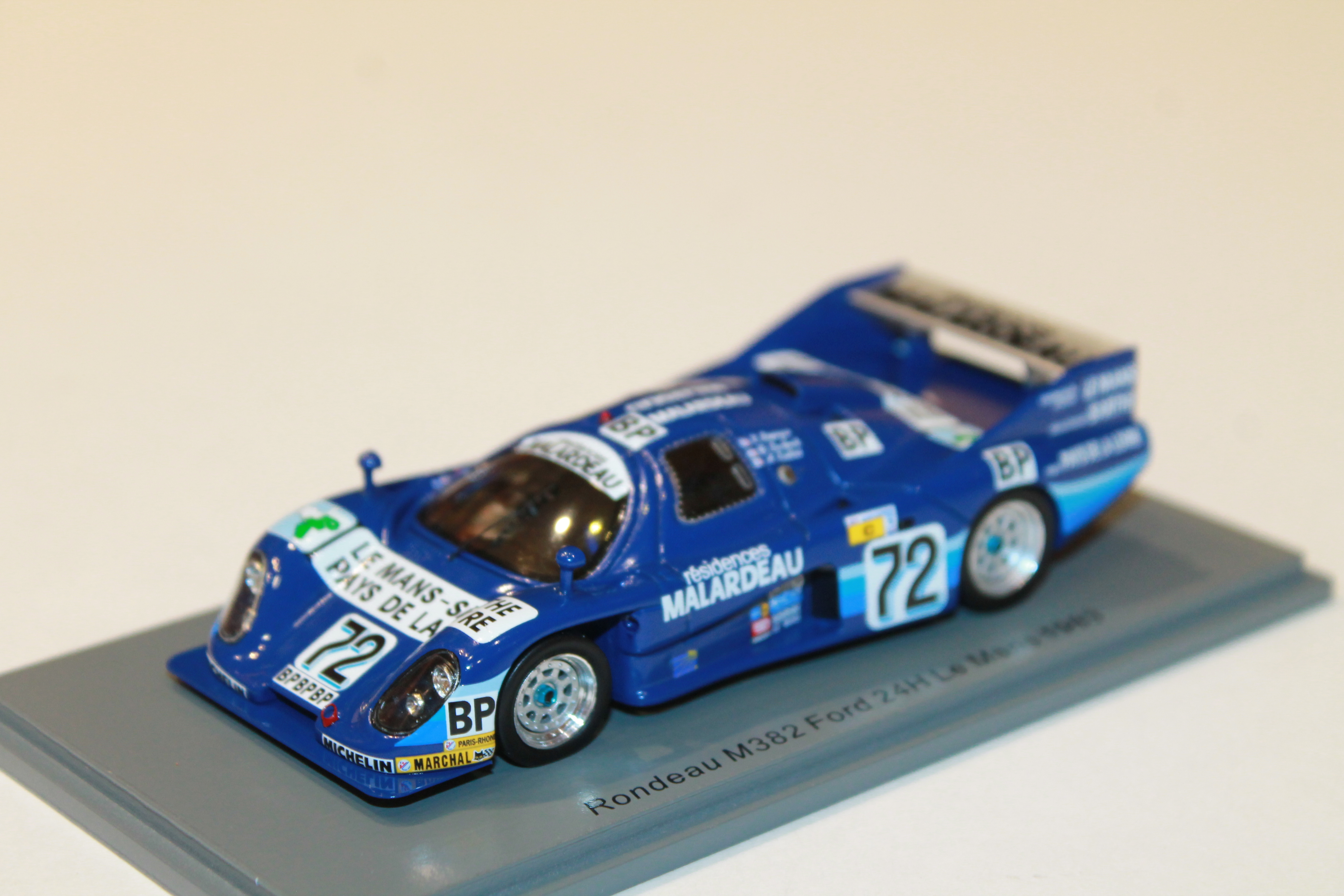 RONDEAU M382 N°72 FORD 24LM 1983 SPARK 1/43°