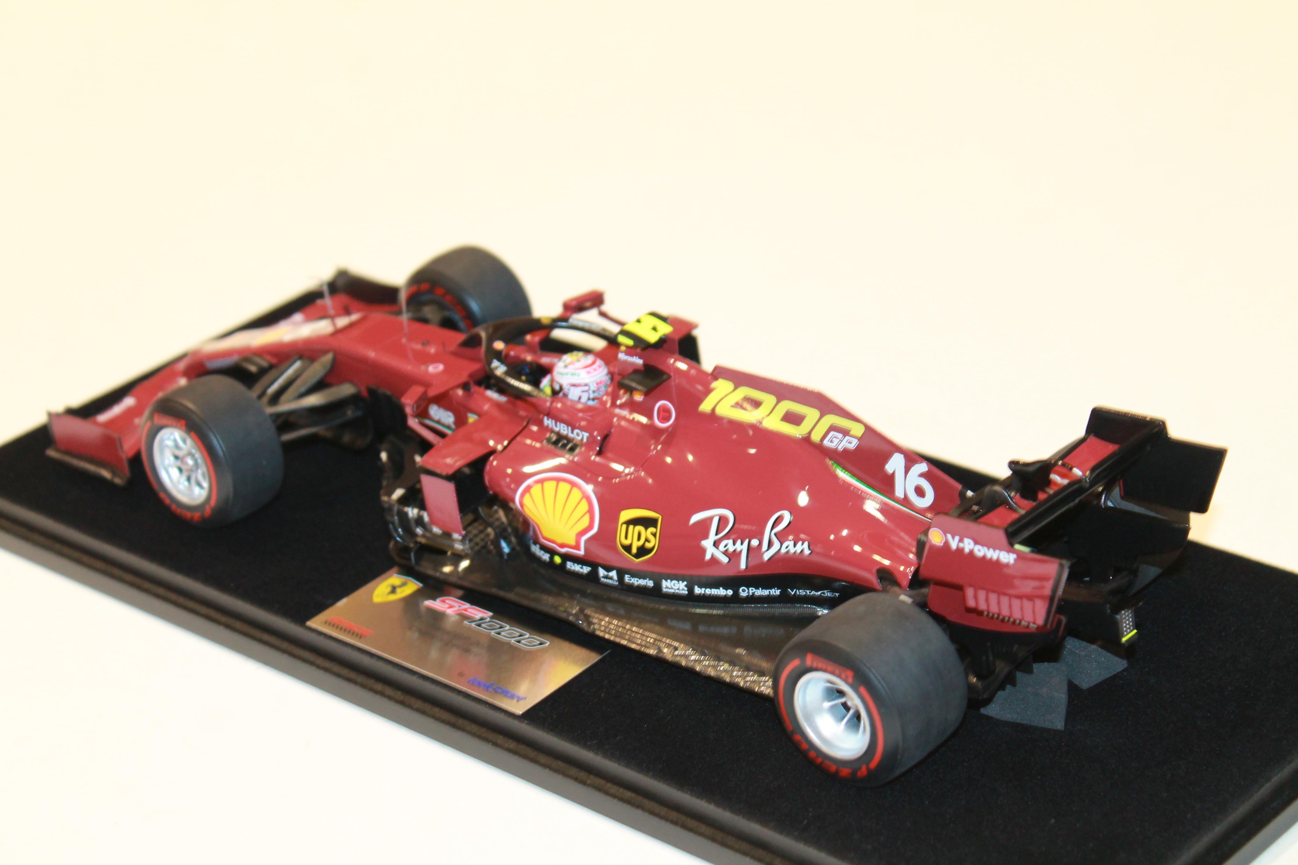 MONOPLACE N°16 DE CHARLES LECLERC DU GRAND PRIX DE TUSCAN 2020