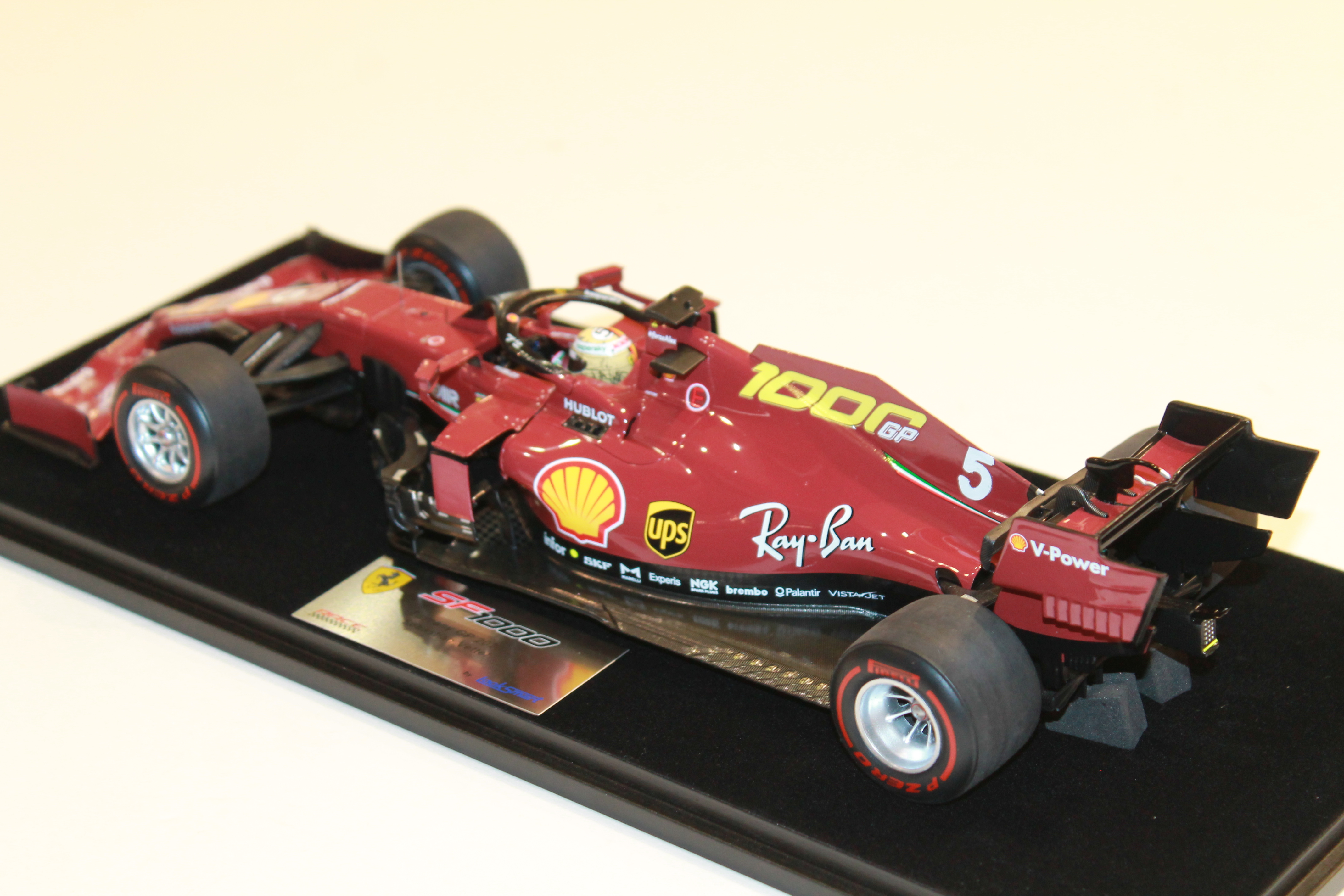 FERRARI SF1000 N°5 VETTEL GP TUSCAN 2020 SPARK 1/18°