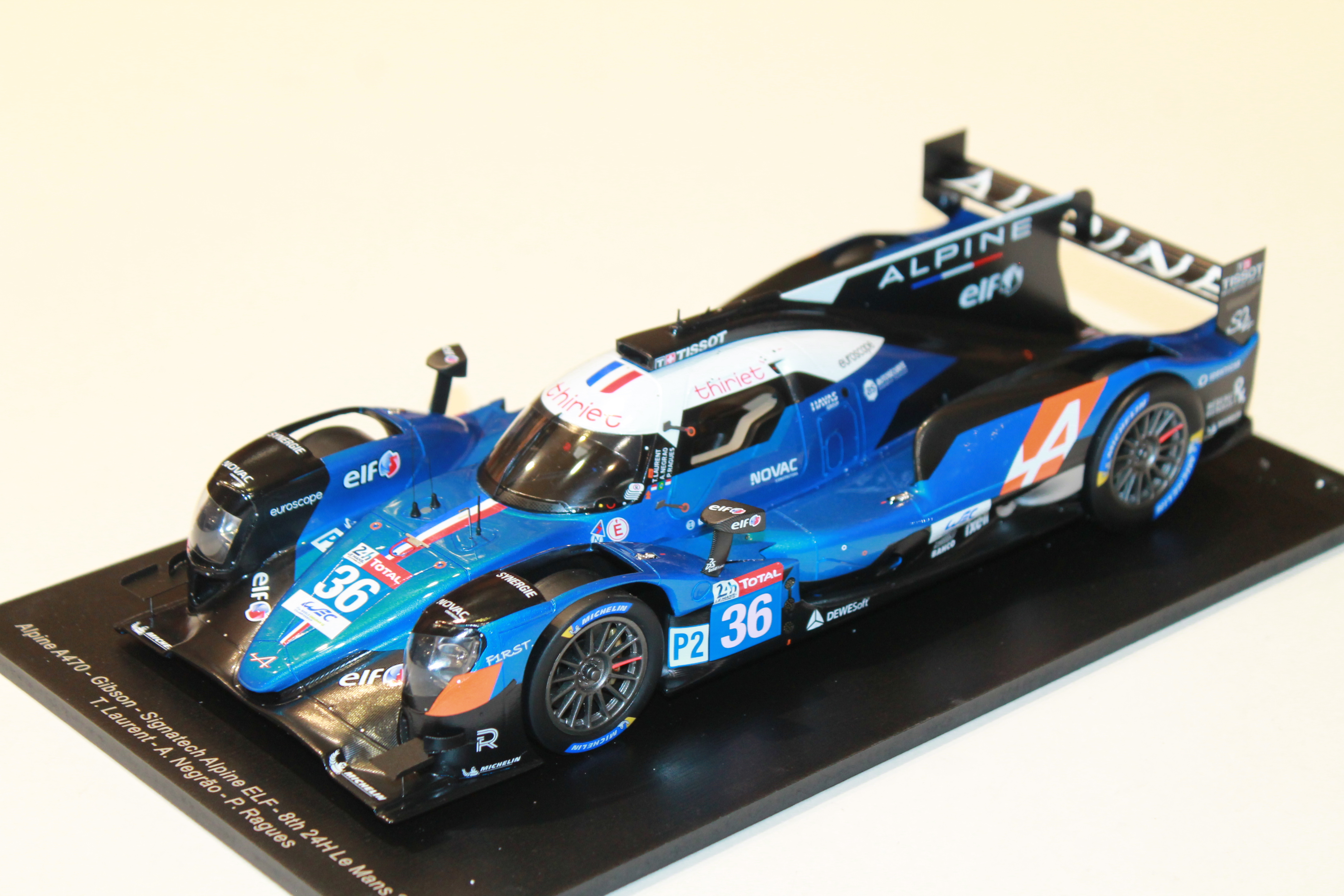 VOITURE DES 24 HEURES DU MANS 2020  PILOTES:LAURENT/NEGRAO/RAGUES