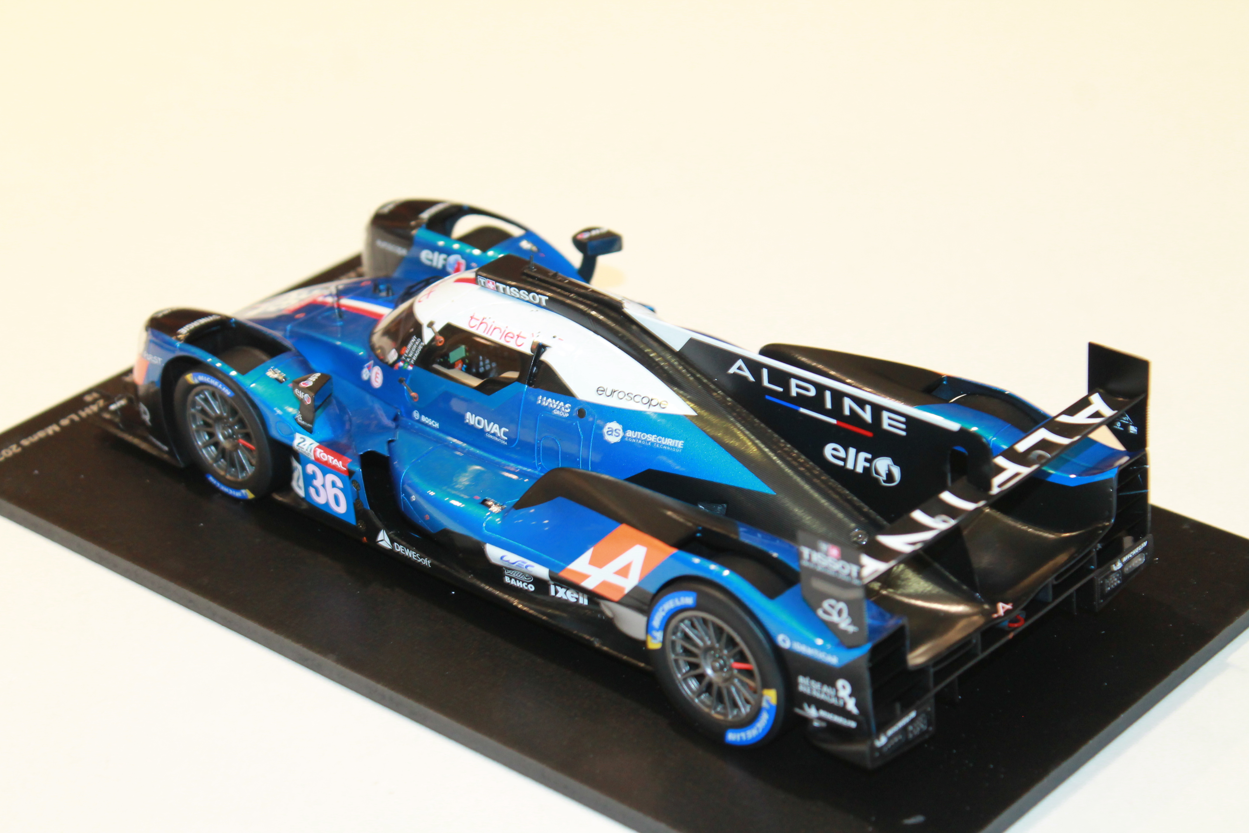 VOITURE DES 24 HEURES DU MANS 2020  PILOTES:LAURENT/NEGRAO/RAGUES