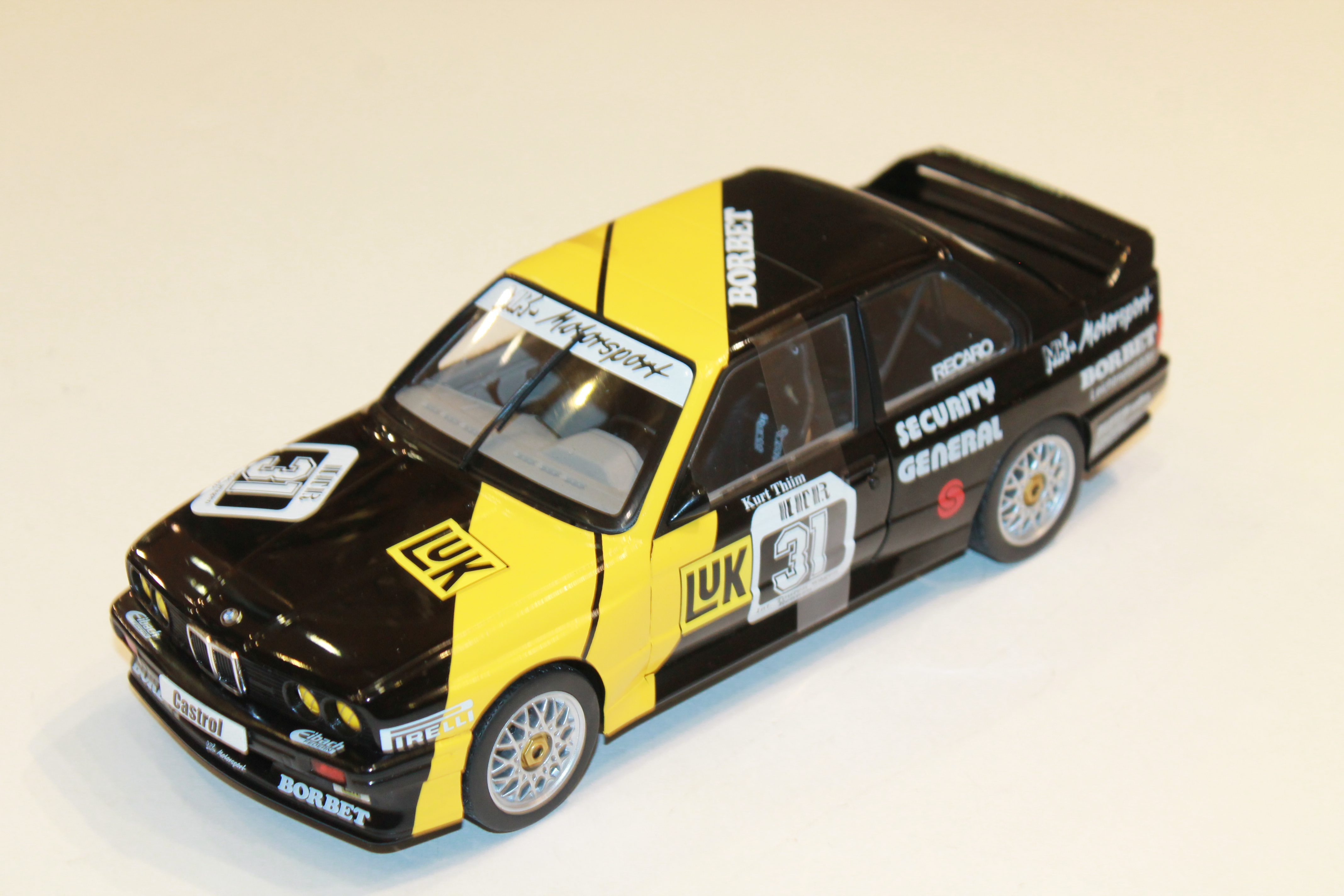 BMW E30 M3 DTM 1988 N°31 SOLIDO 1/18°