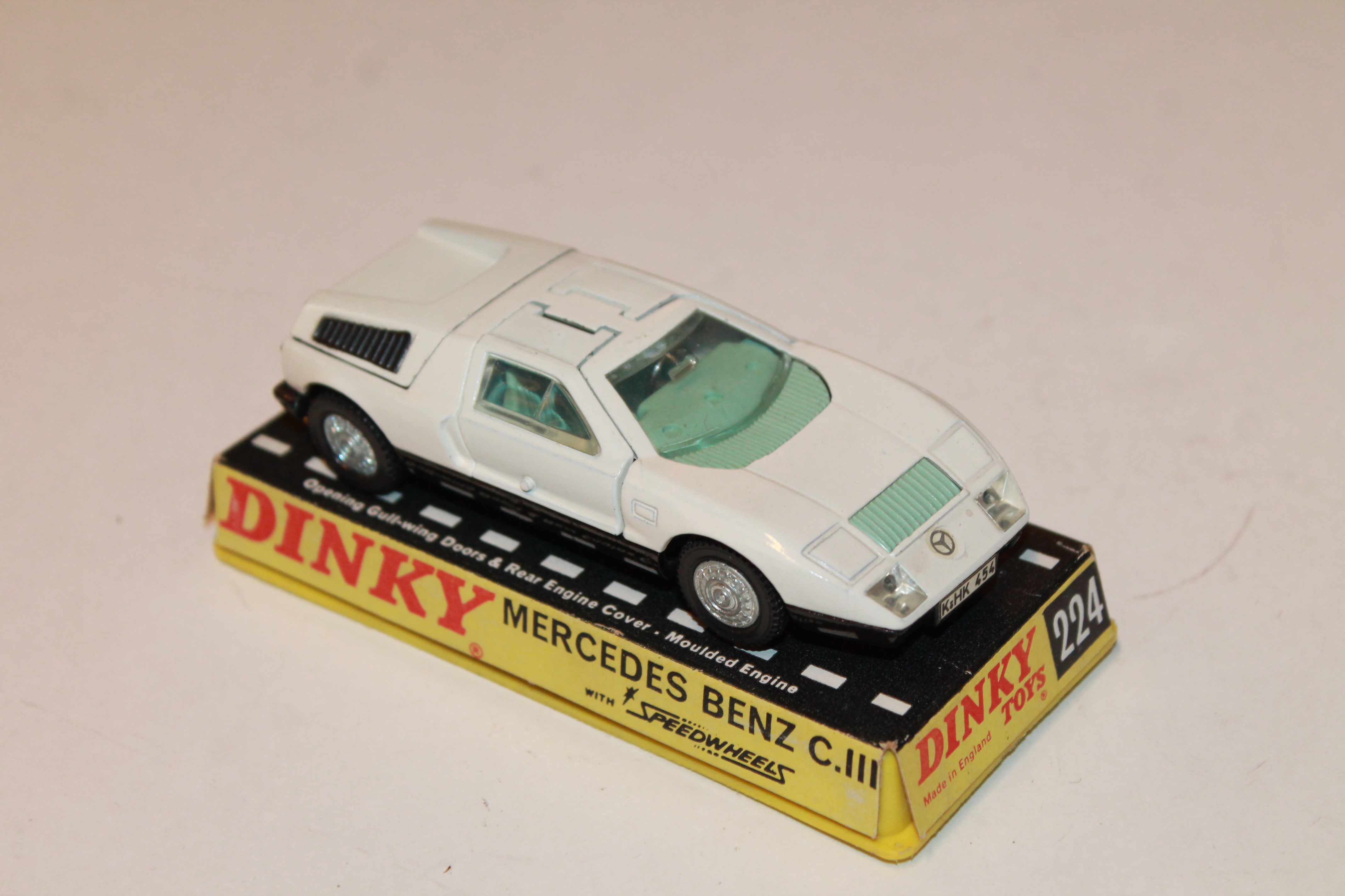 MERCEDES BENZ C.III BLANCHE DINKY TOYS 1/43°