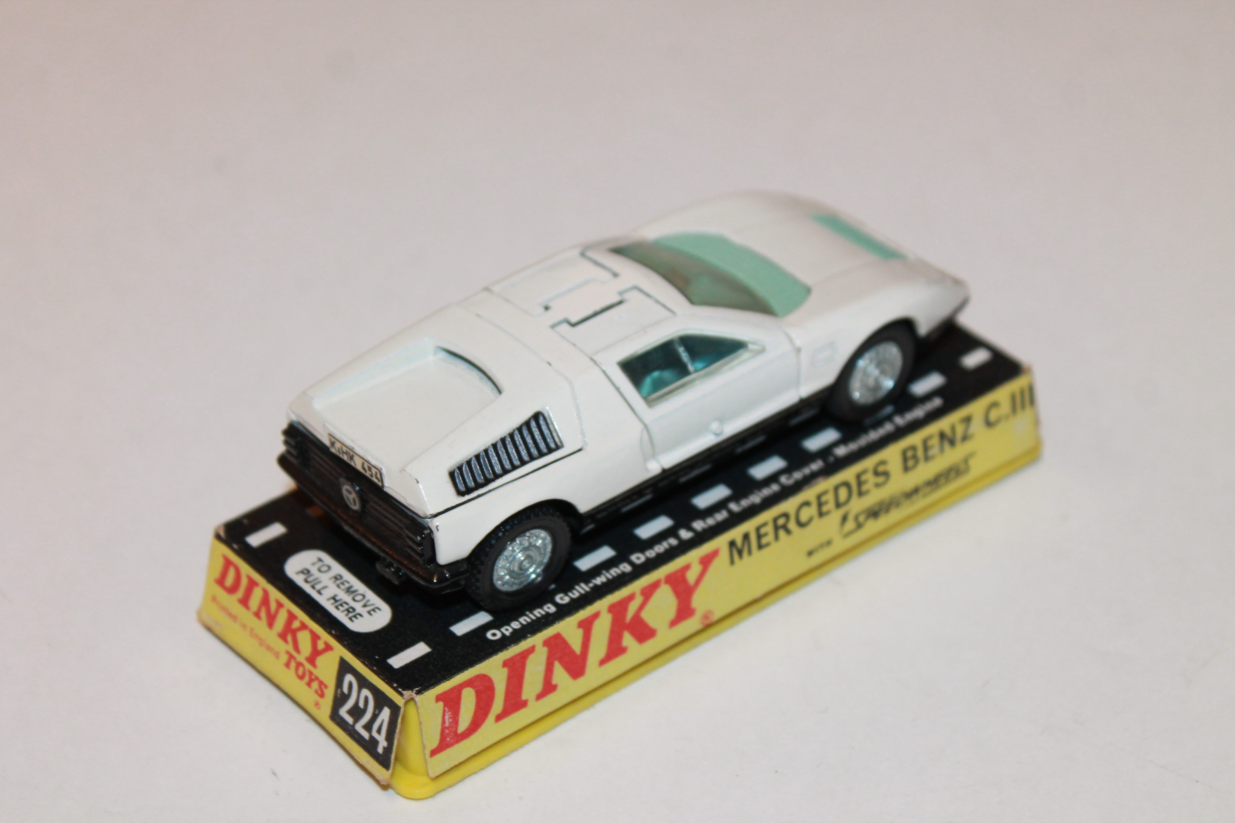 MERCEDES BENZ C.III BLANCHE DINKY TOYS 1/43°