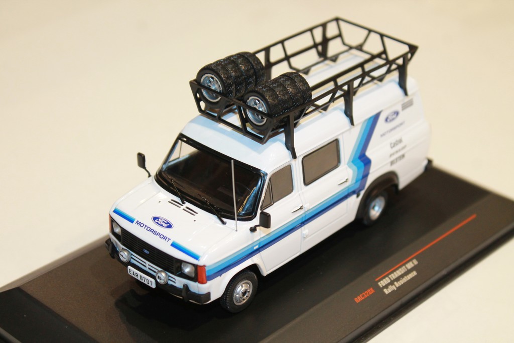 FORD TRANSIT MKII RALLY ASSISTANT OXFORD 1/43°