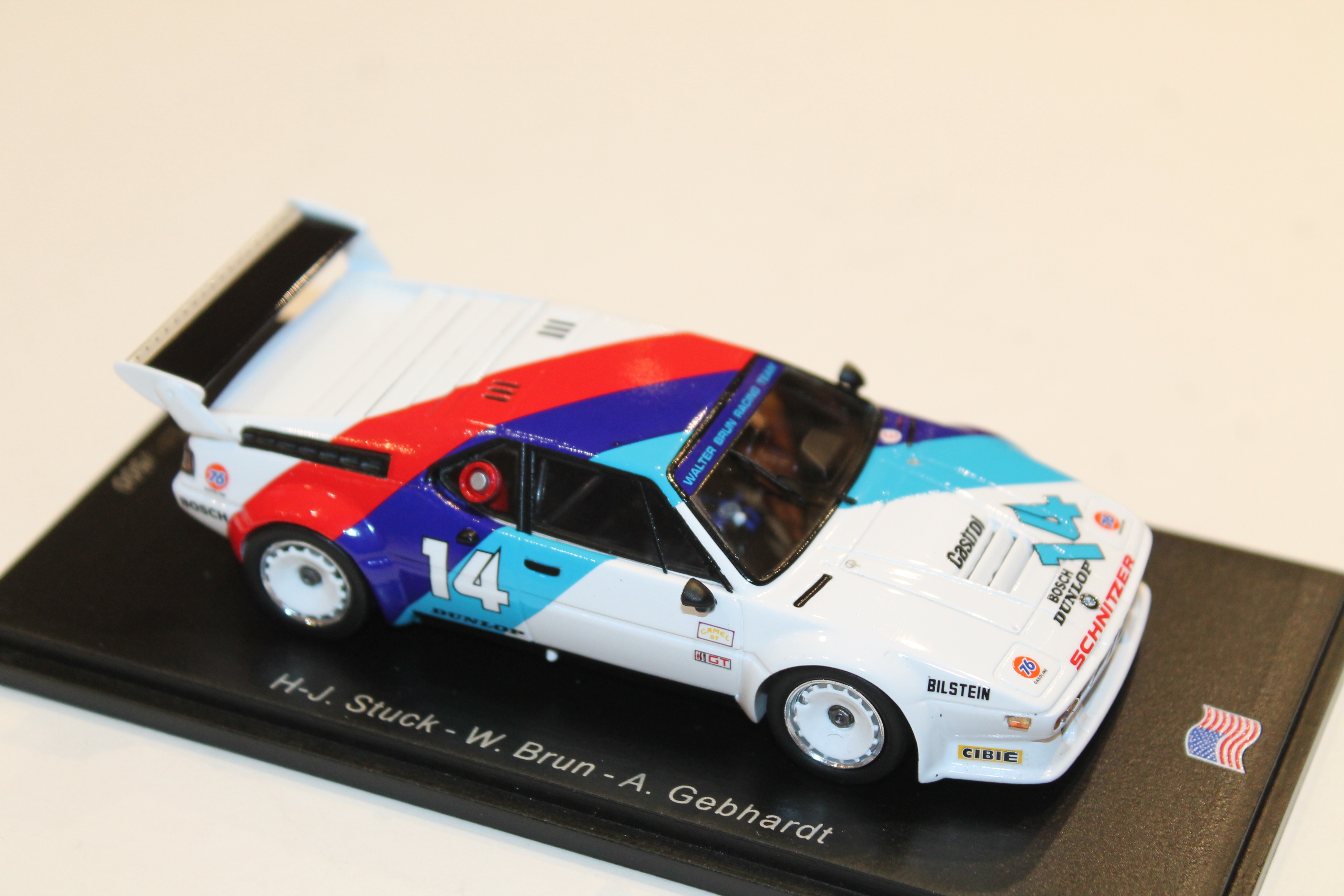 BMW M1 #14 24H DAYTONA 1981 SPARK 1/43°