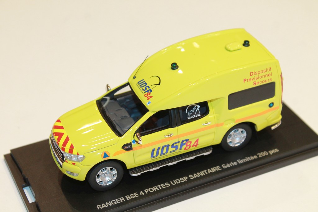 FORD RANGER BSE UDSP 84 SANITAIRE ALARME 1/43°